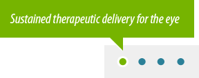 Sustained Therapeutic delivery for the eye